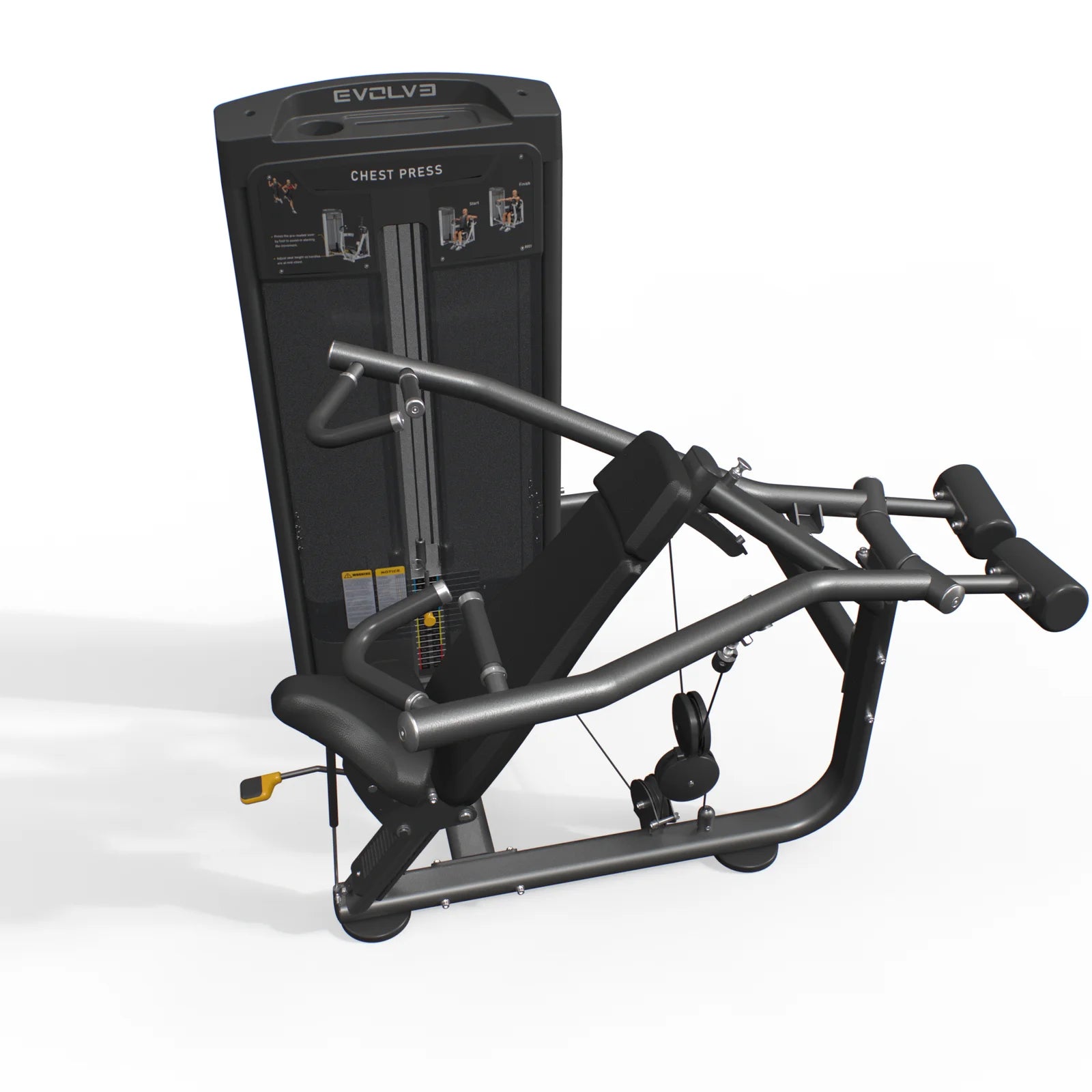 Machine de développé épaules - Evolve Fitness Ultra Series SC-UL-040 à sélection de charge