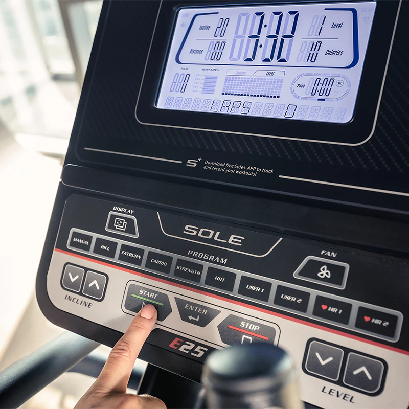 Sole Fitness E25 crosstrainer (nieuwste model)