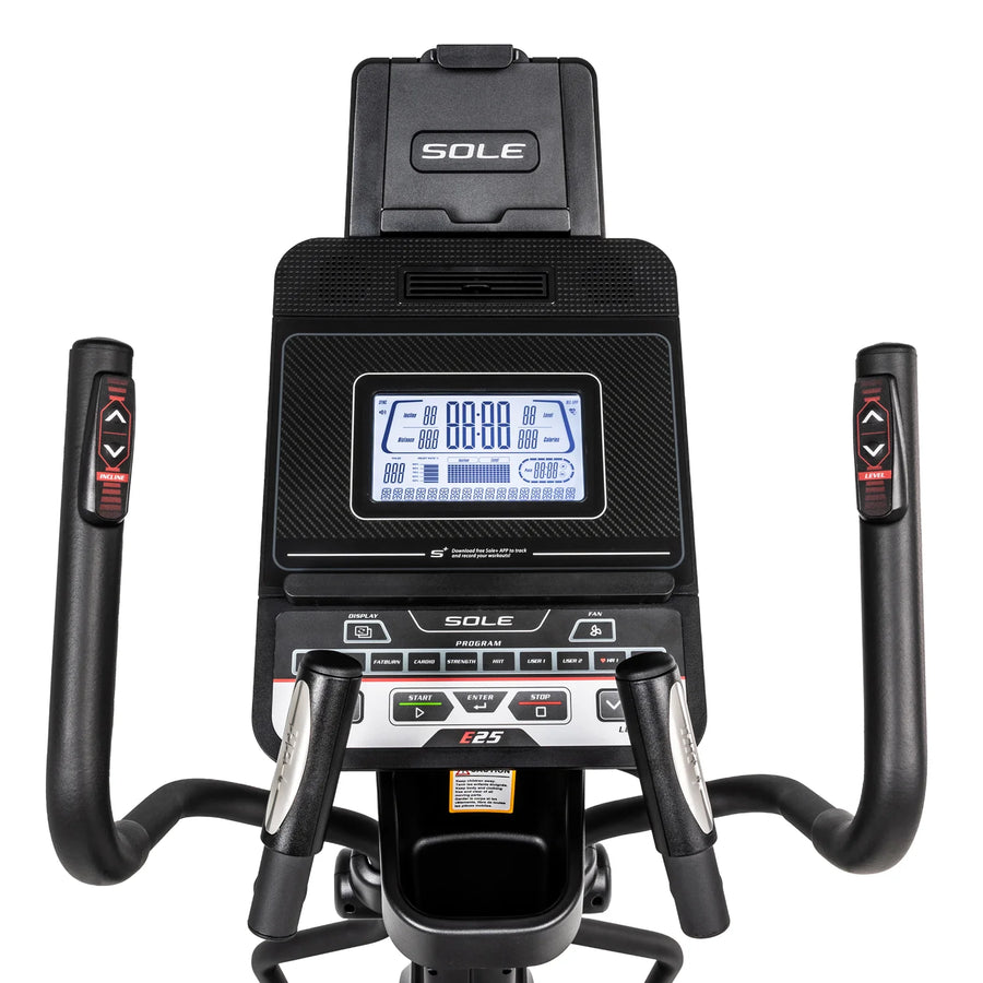 Sole Fitness E25 crosstrainer (nieuwste model)
