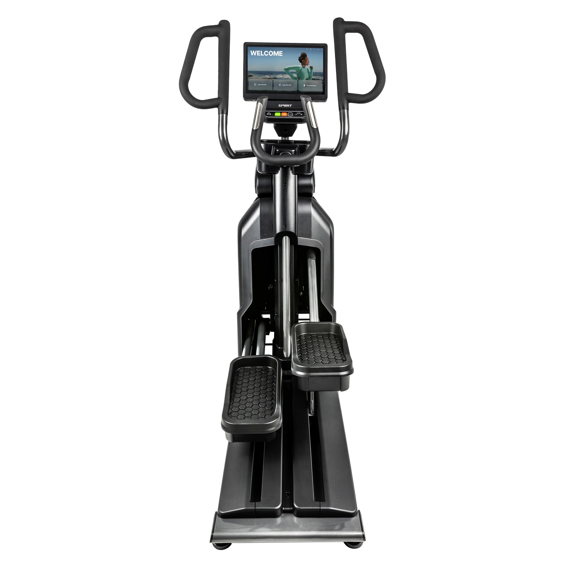 Spirit Fitness CE1000ENT Phantom - Professionele crosstrainer met touchscreen entertainment scherm - Gratis montage aan huis