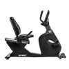 Spirit Fitness CR1000ENT Phantom - Professionele ligfiets hometrainer met touchscreen entertainment scherm - Gratis montage aan huis
