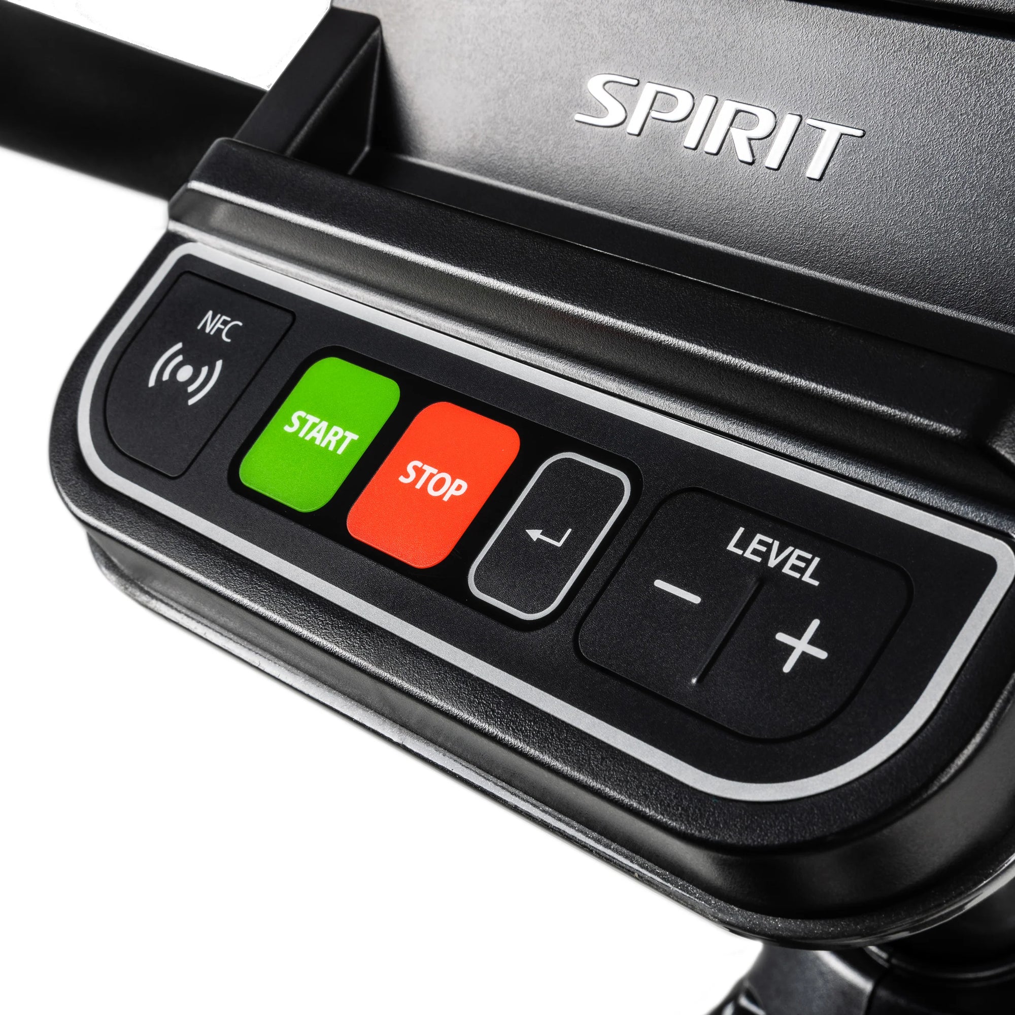 Spirit Fitness CR1000ENT Phantom - Vélo d'appartement semi-allongé professionnel avec écran de divertissement tactile - Installation gratuite à domicile