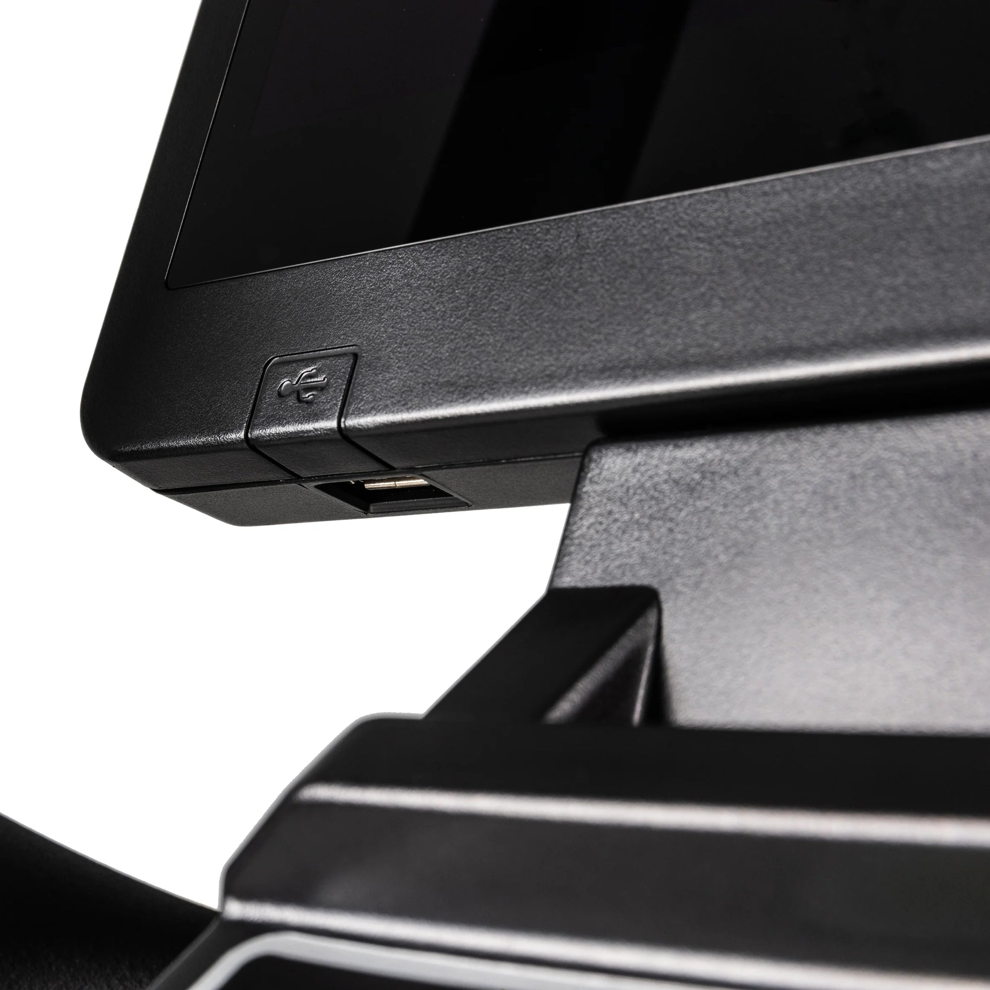 Spirit Fitness CR1000ENT Phantom - Vélo d'appartement semi-allongé professionnel avec écran de divertissement tactile - Installation gratuite à domicile