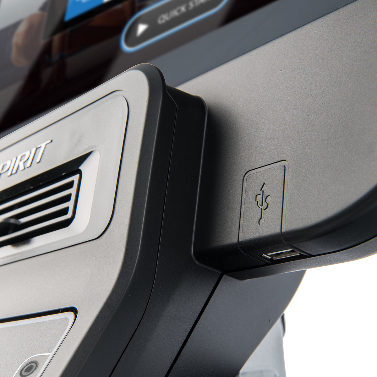 Spirit Fitness CR800ENT ligfiets hometrainer met entertainment console - Gratis montage aan huis