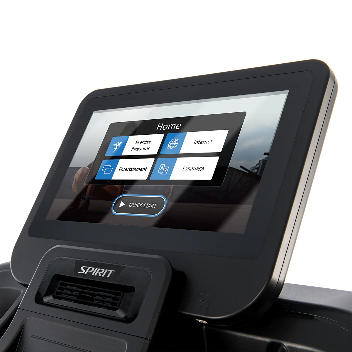 Spirit Fitness CT800ENT loopband met entertainment console - Gratis montage aan huis