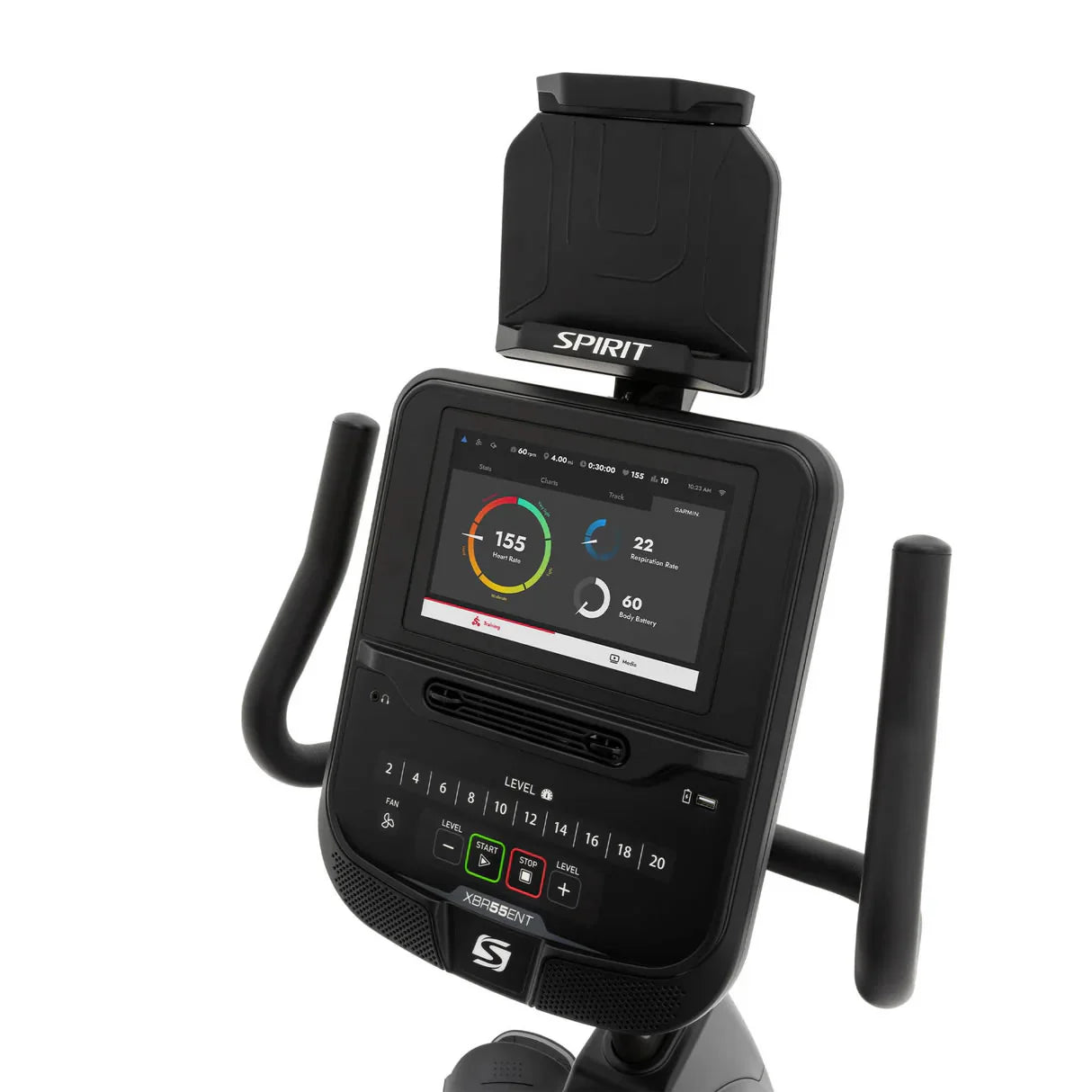 Spirit Fitness XBR55ENT ligfiets hometrainer met touchscreen (nieuwste model)