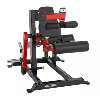 Machine d'extension et de flexion des jambes (multifonctionnelle) - Chargement par plaques - Steelflex PL2500-BR