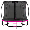Thunder Superb opbouw trampoline rond (Ø244 cm) met net - 2 kleuren