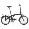 Vouwfiets - U GO Dare S1 20" - Smoke Black - Single Speed - V brake / terugtrap