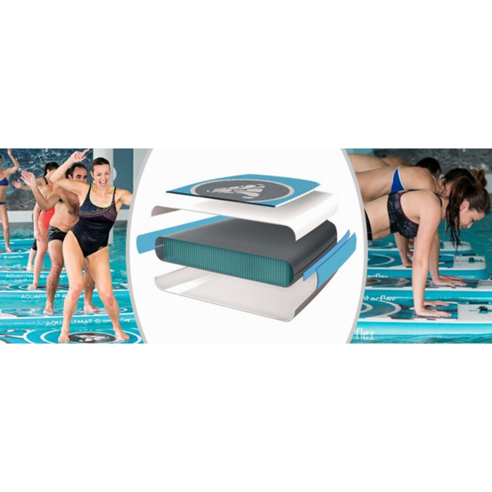 Waterflex Aquafitmat - Mat voor aquafitness in het water