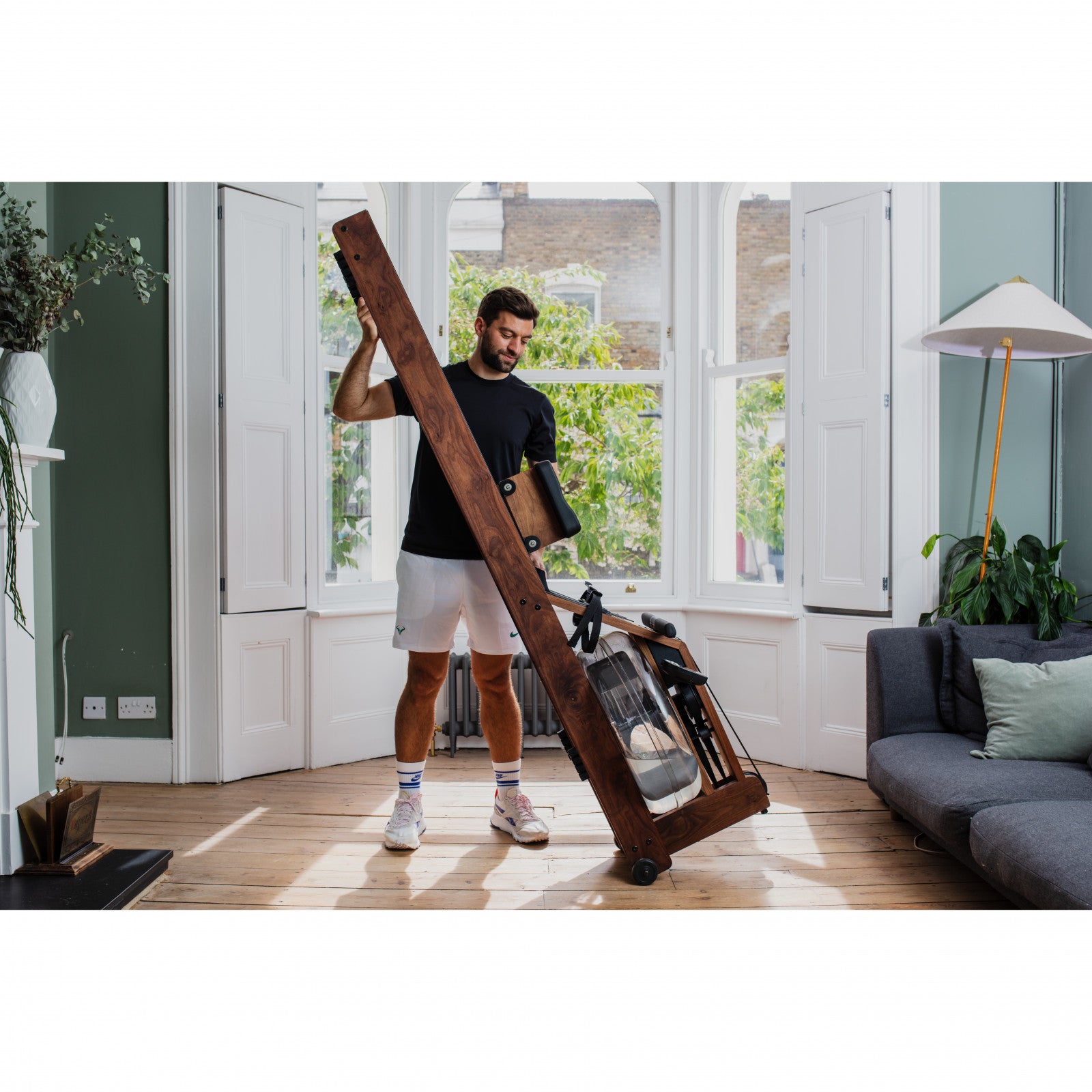 WaterRower Vintage Eiken Roeitrainer - Gebeitst eikenhout