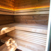 Sauna extérieur pour 4 personnes - Holl's Black Cube Onyxia Thermowood
