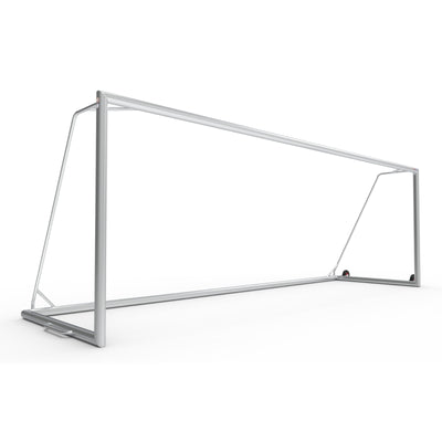 Professioneel aluminium senior voetbaldoel met wielen - Alusport TPW720_WS - 732 x 244 cm - incl. net