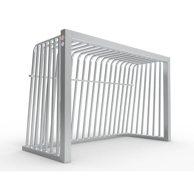 Middelgroot anti-vandalisme aluminium voetbaldoel - Alusport AA180 - 1.8 x 1.2 m