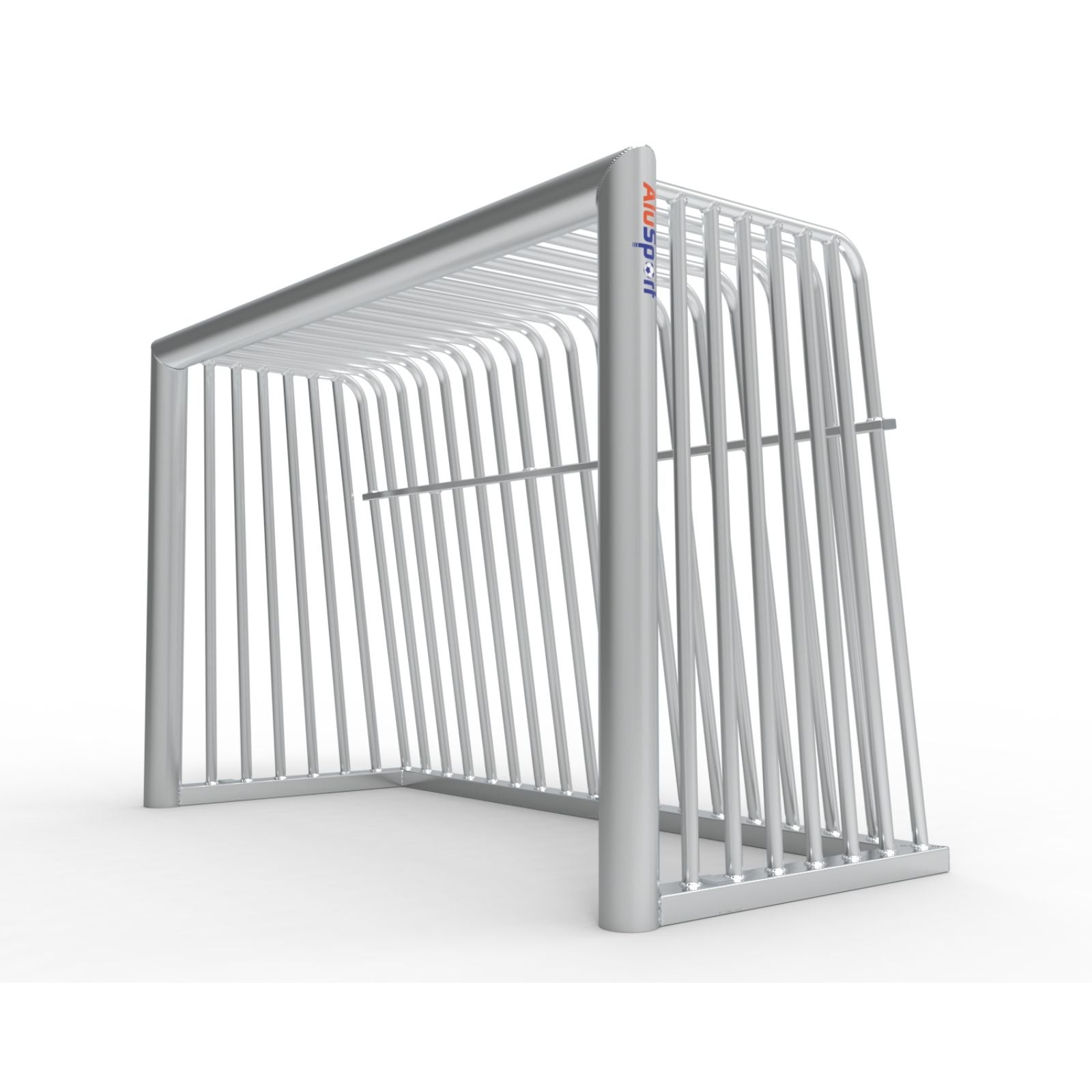 Middelgroot anti-vandalisme aluminium voetbaldoel - Alusport AA180 - 1.8 x 1.2 m