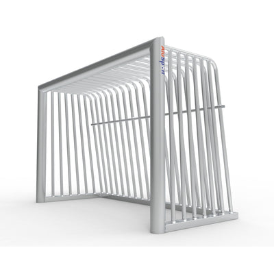 Middelgroot anti-vandalisme aluminium voetbaldoel - Alusport AA180 - 1.8 x 1.2 m