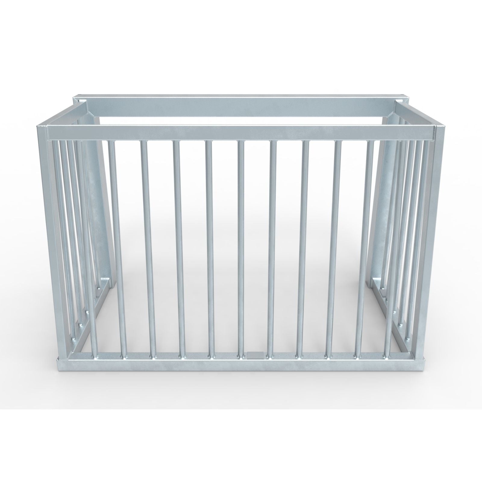 Klein anti-vandalisme stalen voetbaldoel - Alusport AS120 - 1.2 x 0.8 m