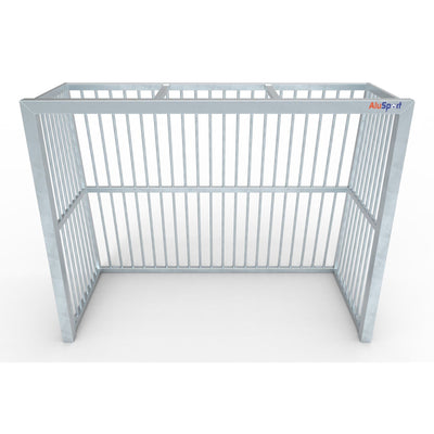 Middelgroot anti-vandalisme stalen voetbaldoel - Alusport AS220 - 2.2 x 1.75 m