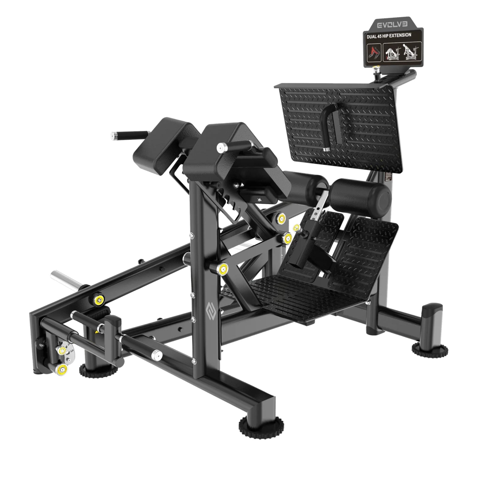 Back Extension Machine - Evolve Fitness Prime Series PL-PR-330 Plate Loaded