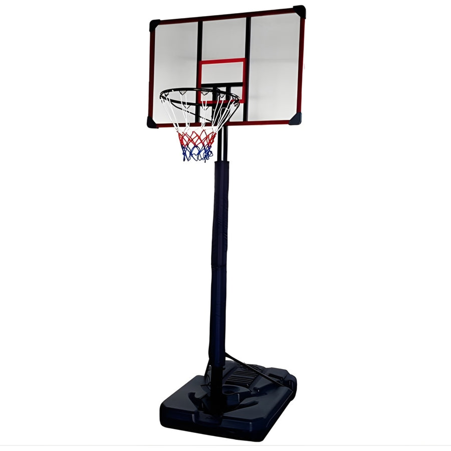 Basketbalpaal (verplaatsbaar) - In hoogte verstelbaar 200-305 cm