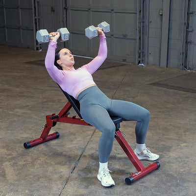 Best Fitness BFFID10 verstelbare fitness bench - Incline / flat / decline