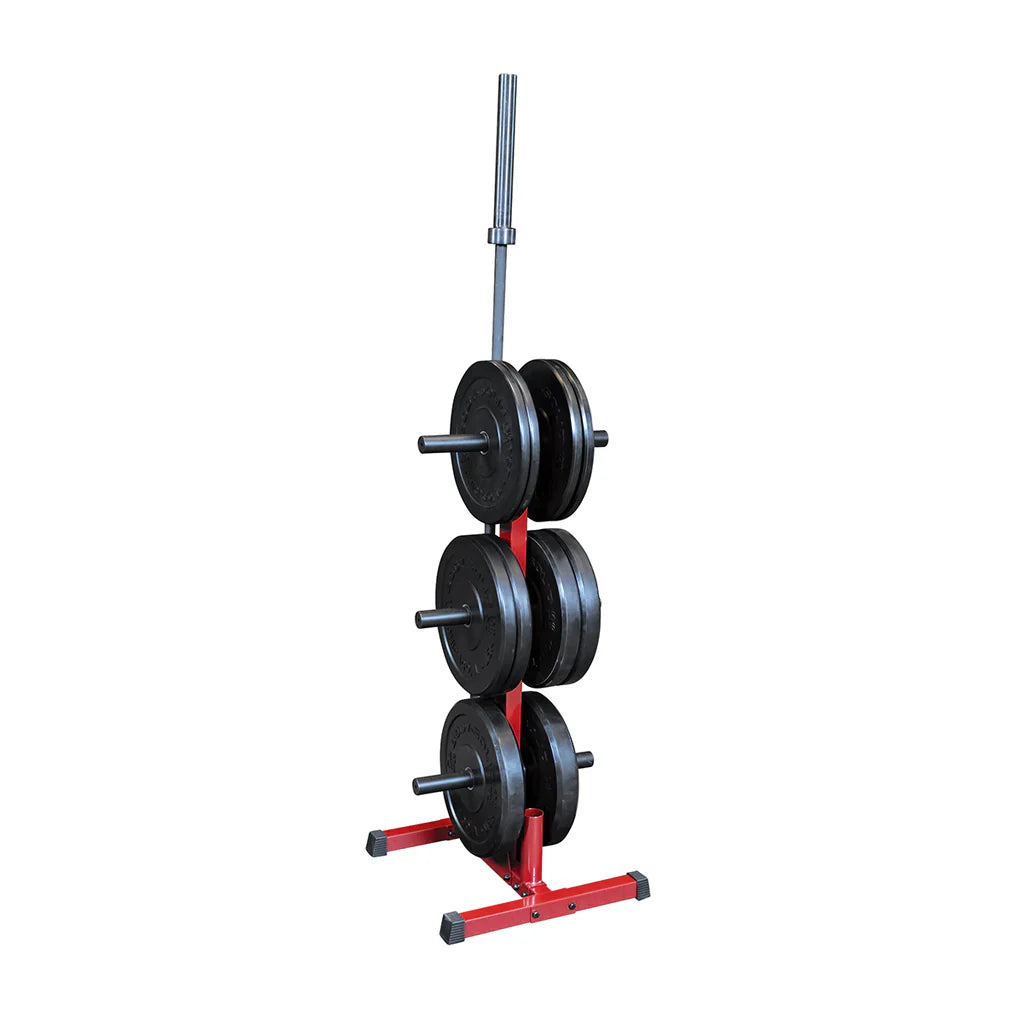 Best Fitness BFWT10 Weight Tree - Opslagtoren voor gewichtschijven en barbells