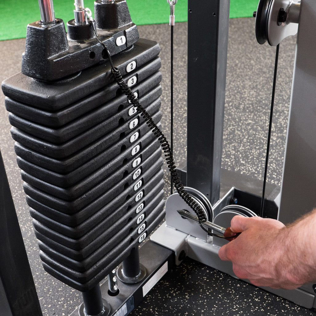 Biceps & Triceps Machine - Body-Solid Proselect GCBT-STK Selectorized