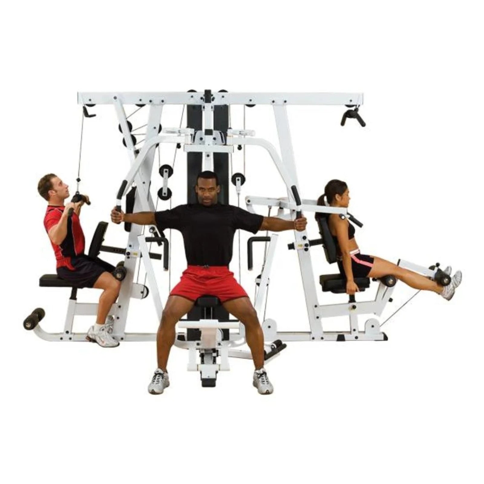 Multistation / home gym - Body-Solid EXM4000S - Selectorized / steekgewichten