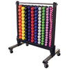 Body-Solid GDR500 - Vinyl & neopreen dumbbell rack voor studio's