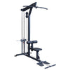 Lat Pulldown & Low Row Machine - Body-Solid GLM85B - plate loaded