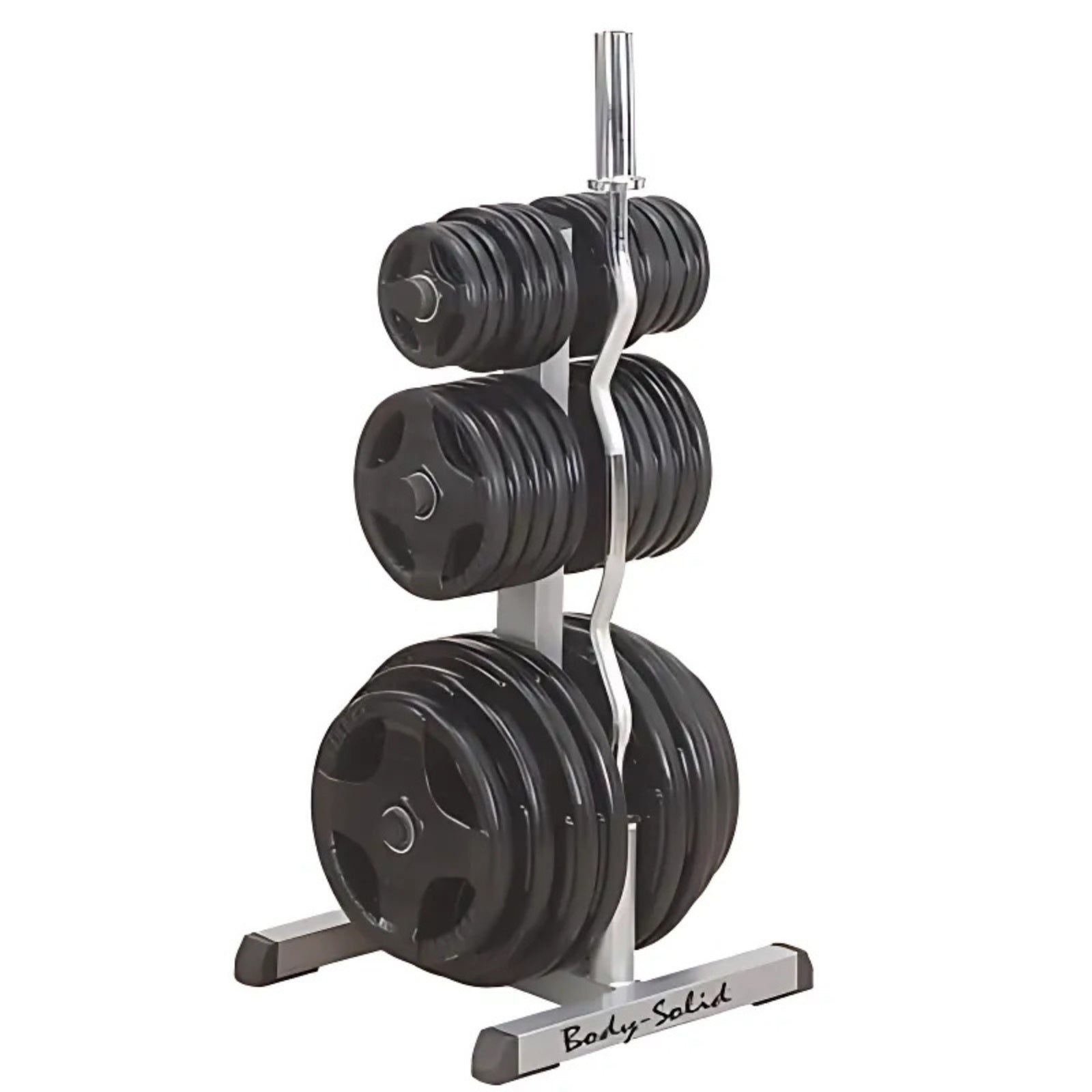 Body-Solid GOWT - Weight plate tree & barbell holder