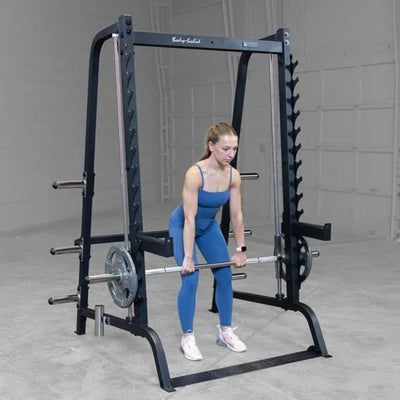 Smith Machine - Body-Solid GS348QB - Plate Loaded