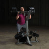 Squat & Calf Machine - Plate Loaded - Body-Solid GSCL360B zwart