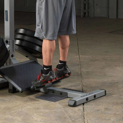 Squat & Calf Machine - Plate Loaded - Body-Solid GSCL360B zwart