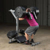 Squat & Calf Machine - Plate Loaded - Body-Solid GSCL360B zwart