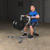 Seated Row Machine - Plate Loaded - Body-Solid GSRM40B zwart