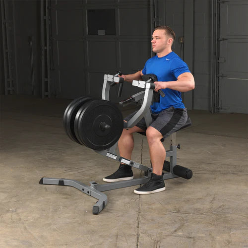 Seated Row Machine - Plate Loaded - Body-Solid GSRM40B zwart