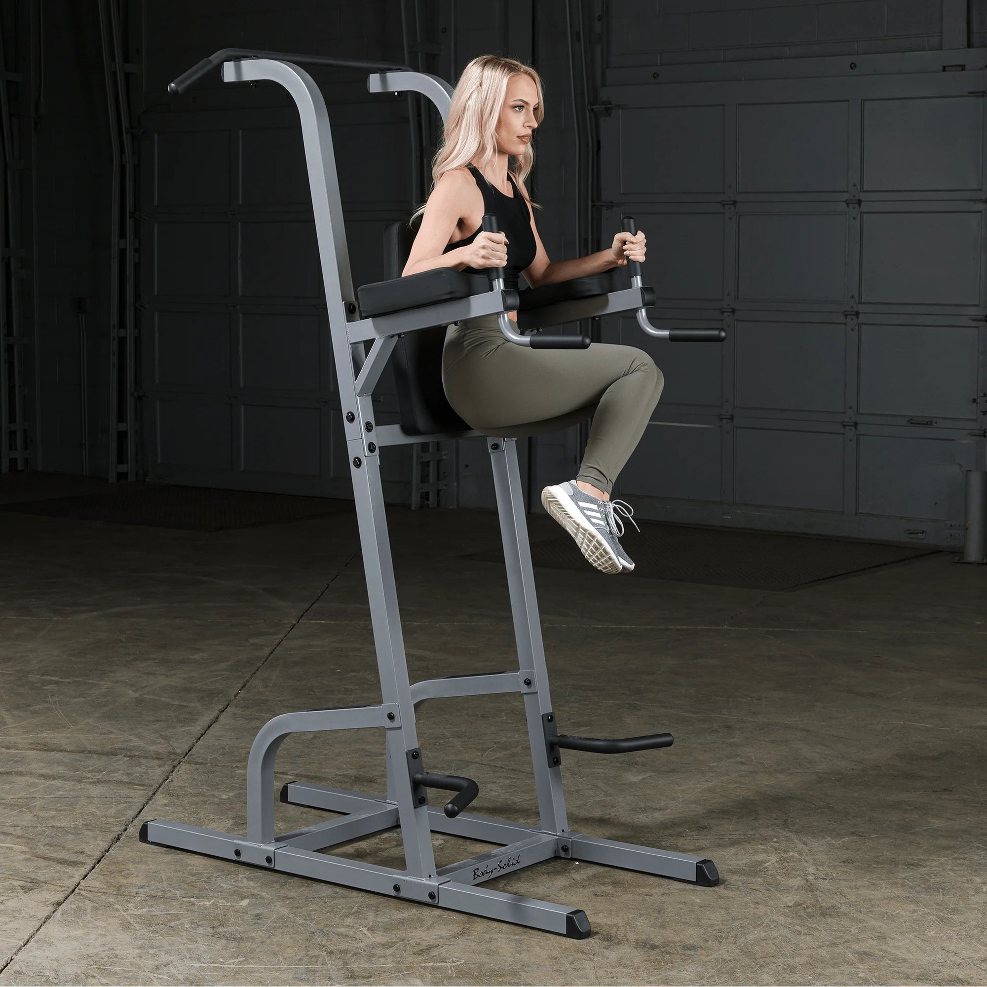 Dip / Knee Raise / Pull-Up Station - Body-Solid GVKR82B