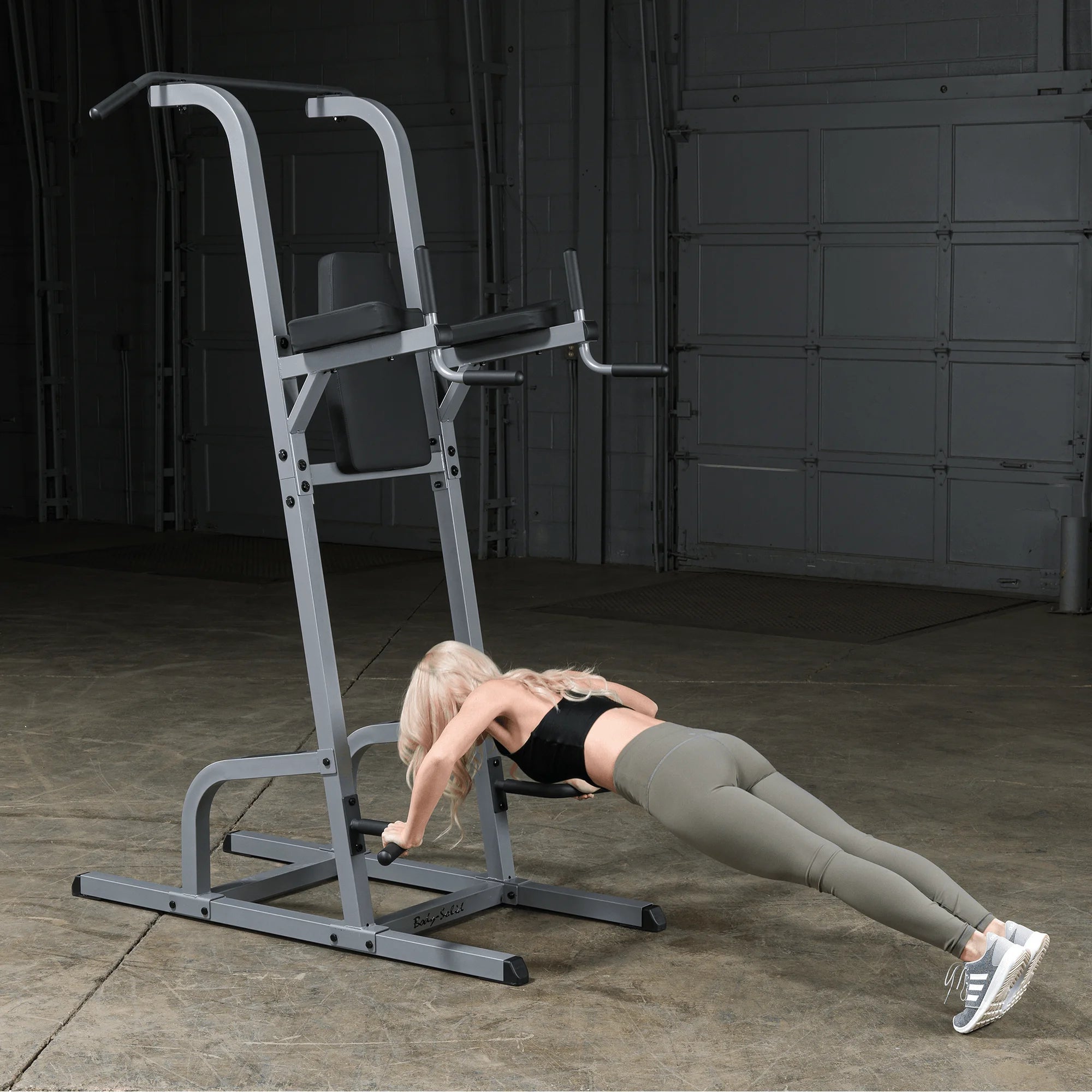 Dip / Knee Raise / Pull-Up Station - Body-Solid GVKR82B