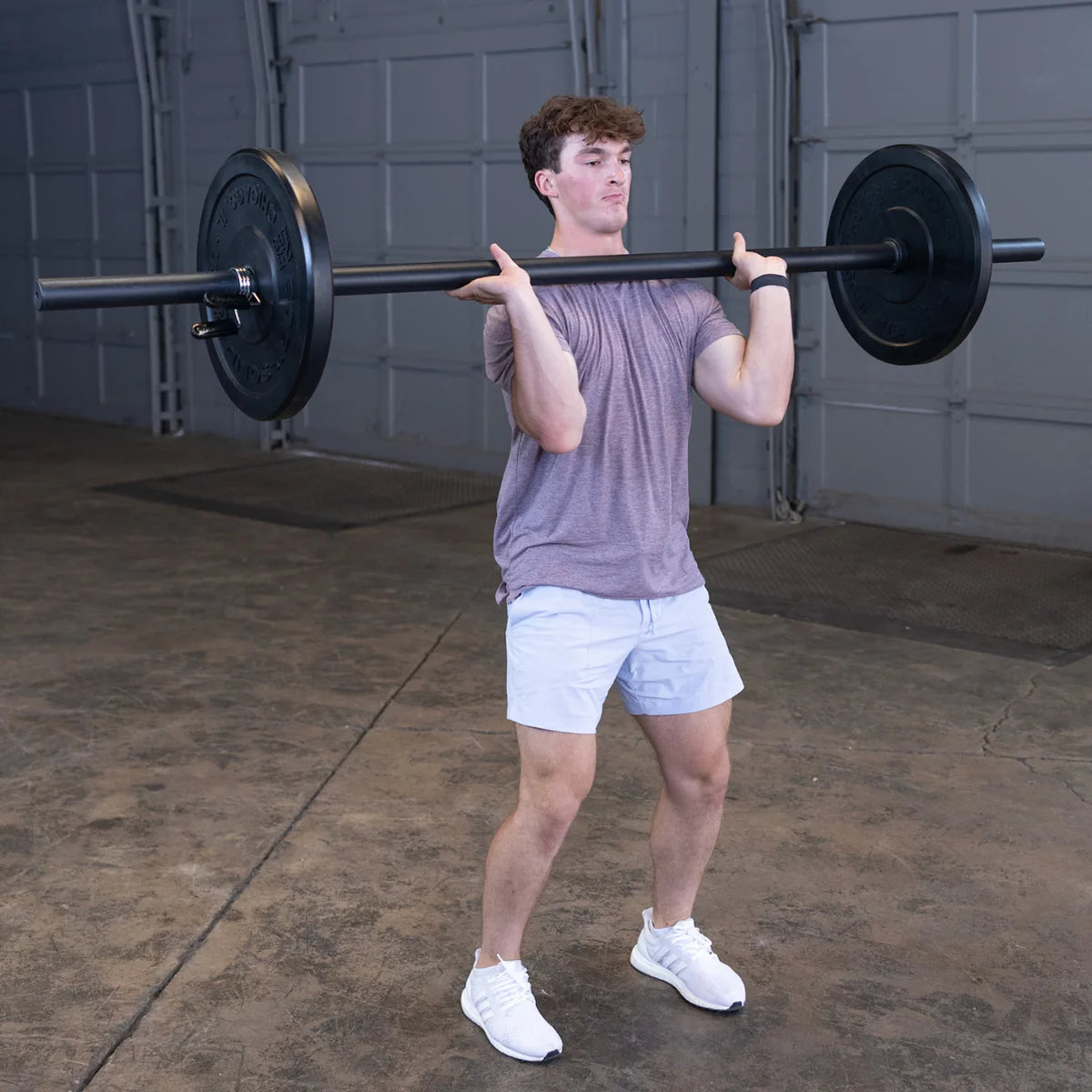 Body-Solid OB86FG Fat Grip Olympic barbell halterstang