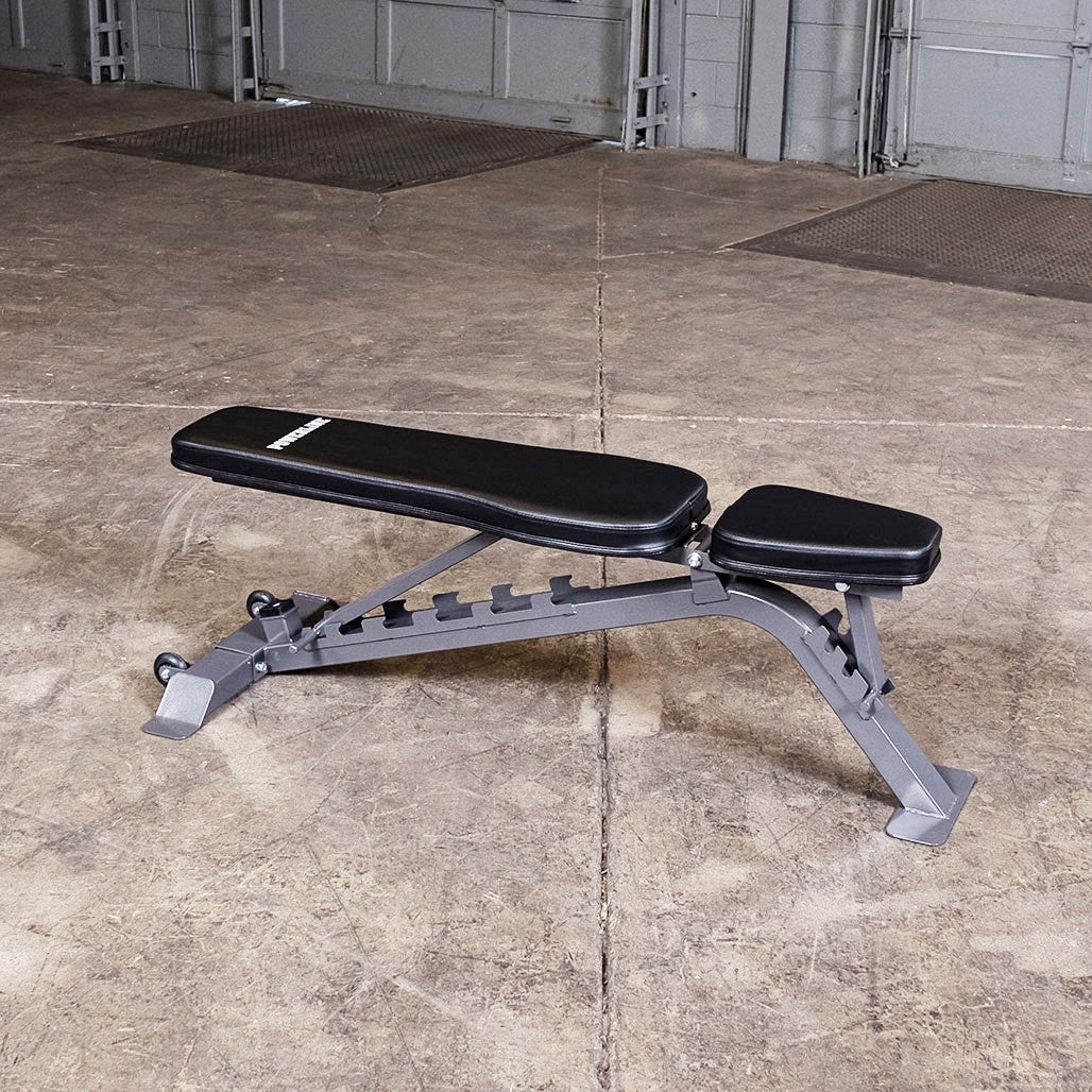 Body-Solid Powerline PFI150 - Verstelbare inklapbare halterbank - Incline / flat