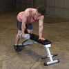 Body-Solid Powerline PFID125X - Verstelbare & volledig inklapbare halterbank - Incline / flat / decline