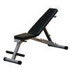 Body-Solid Powerline PFID125X - Verstelbare & volledig inklapbare halterbank - Incline / flat / decline