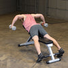 Body-Solid Powerline PFID125X - Verstelbare & volledig inklapbare halterbank - Incline / flat / decline
