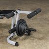Leg curl & leg extension bank - Body-Solid Powerline PLCE165X - Plate loaded