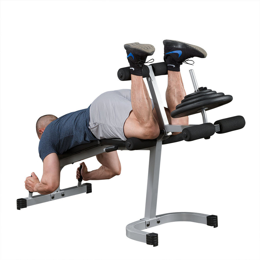 Leg curl & leg extension bank - Body-Solid Powerline PLCE165X - Plate loaded