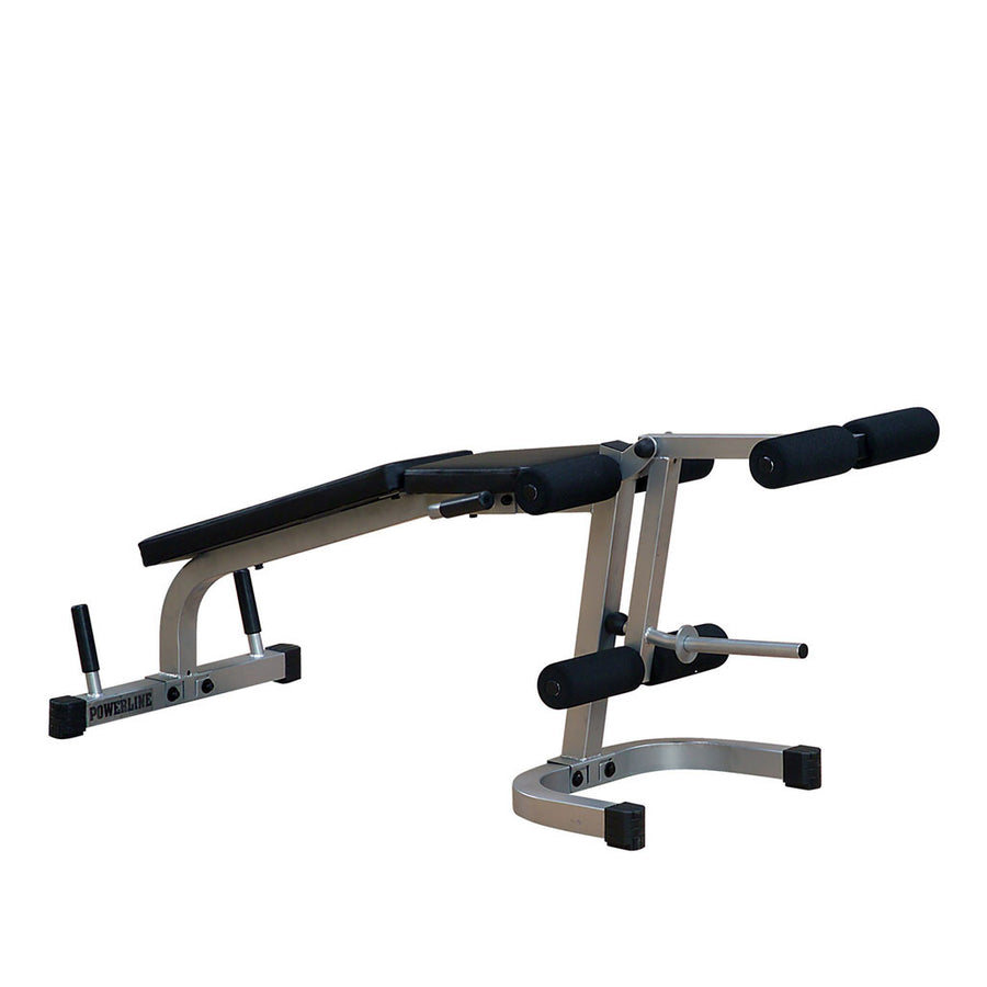 Leg curl & leg extension bank - Body-Solid Powerline PLCE165X - Plate loaded