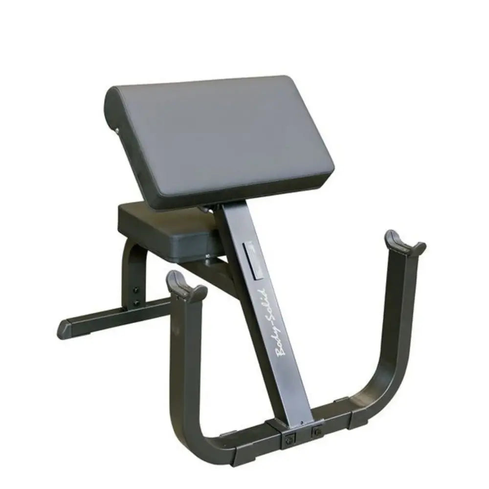 Zwarte Preacher Curl Bicepsbank - Body-Solid GPCB329B