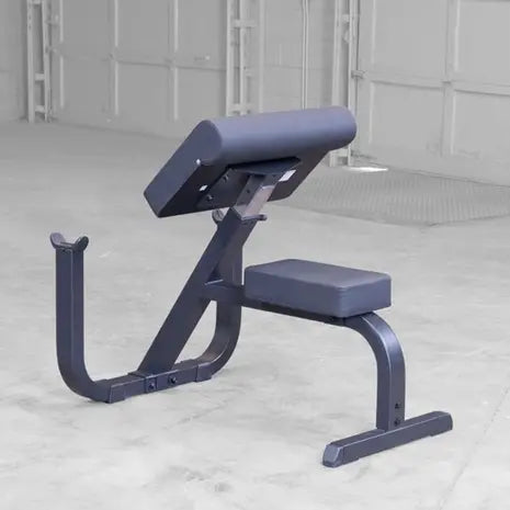 Zwarte Preacher Curl Bicepsbank - Body-Solid GPCB329B