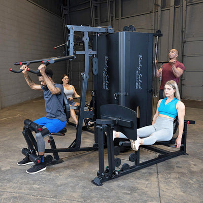 Body-Solid Pro Clubline S1000 - Four-Stack Multi-Gym - Steekgewichten - Gratis montage